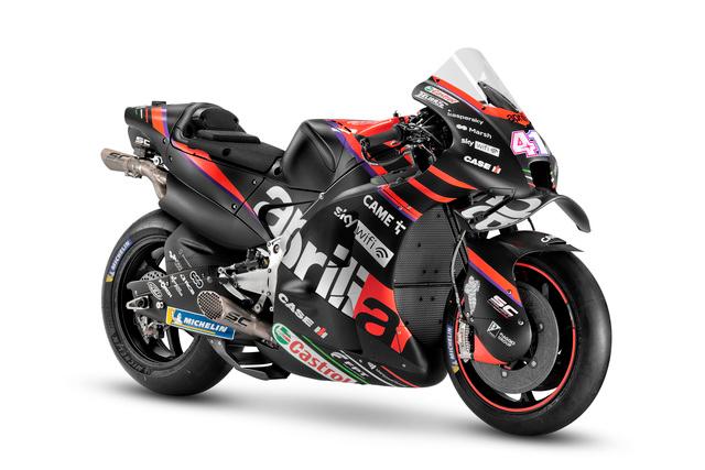 MotoGP: Presentata la nuova Aprilia del 2022.