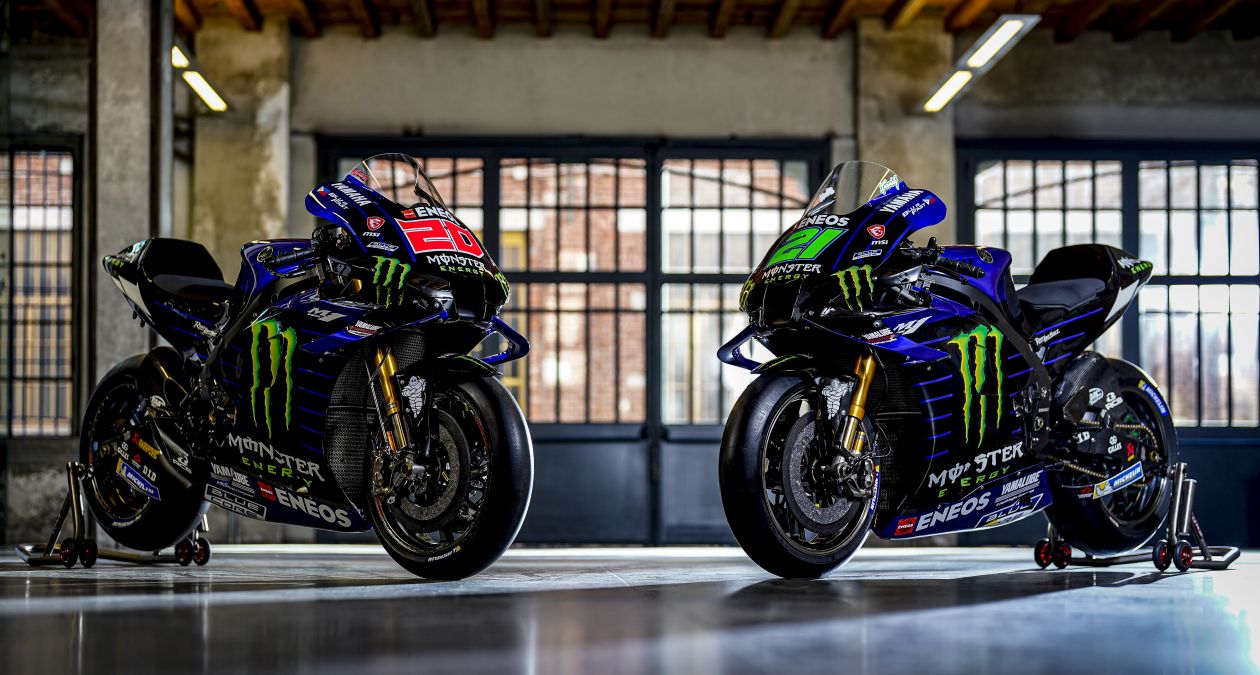 MotoGP: Yamaha svela la nuova moto del 2022