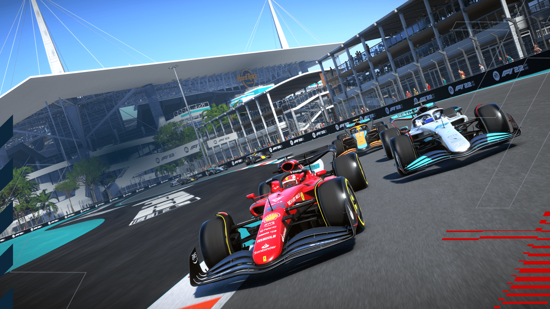 F1 22: Il gioco ci mostra il circuito di Miami