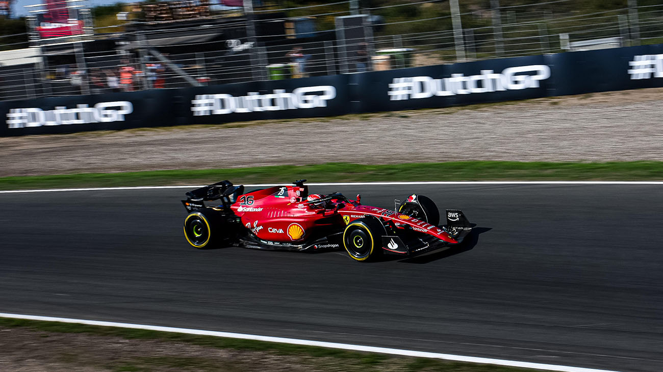 FP2, Gp Olanda 2022: Ferrari torna competitiva, doppietta rossa al venerdì.