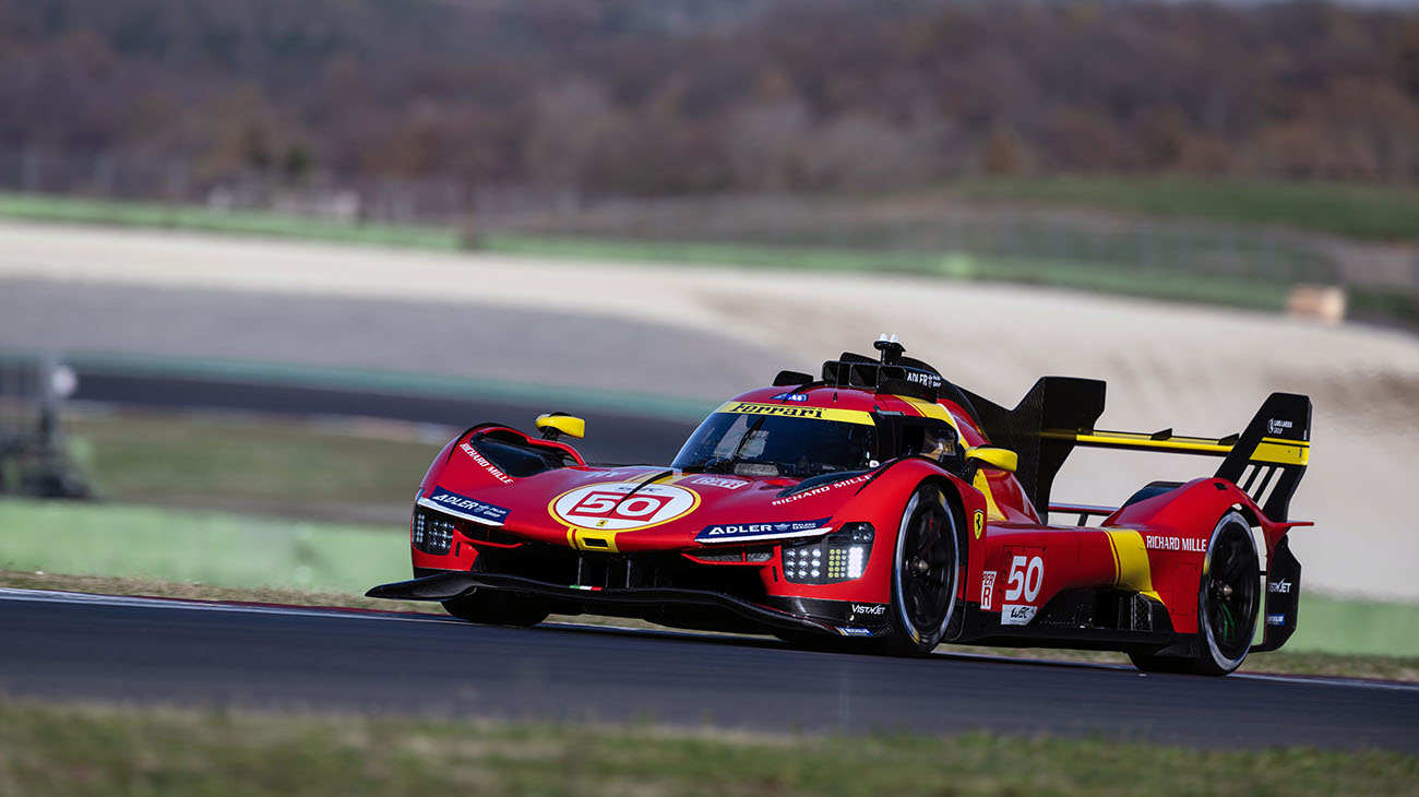 Test Ferrari 499P: 16.000 chilometri percorsi