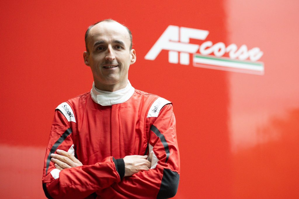 Kubica con AF Corse, il polacco sulla 499P