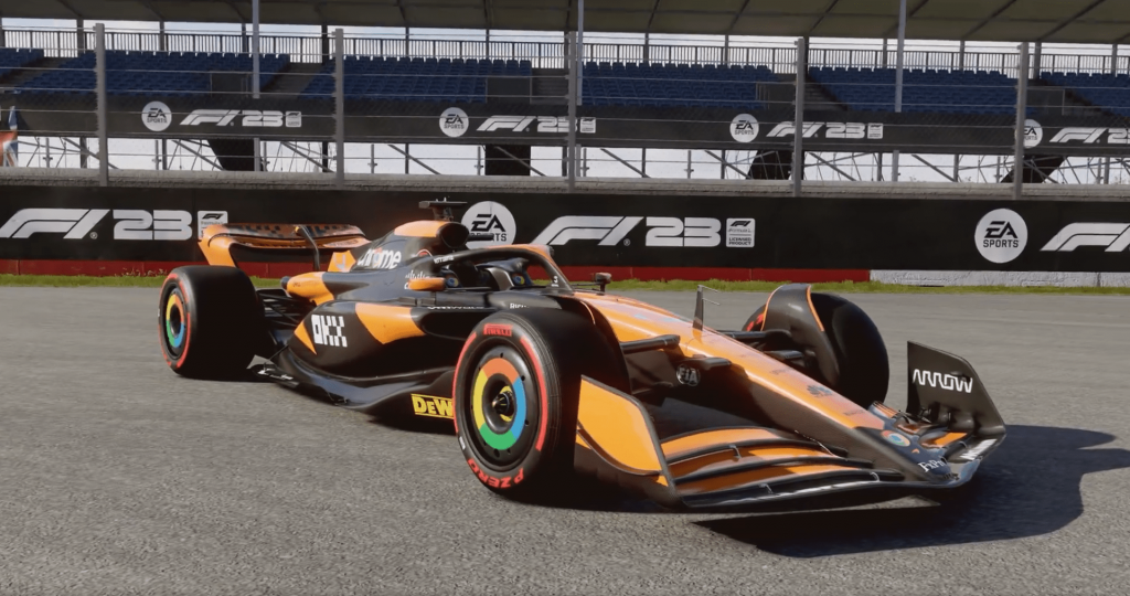 Livrea McLaren su F1 23 in arrivo.