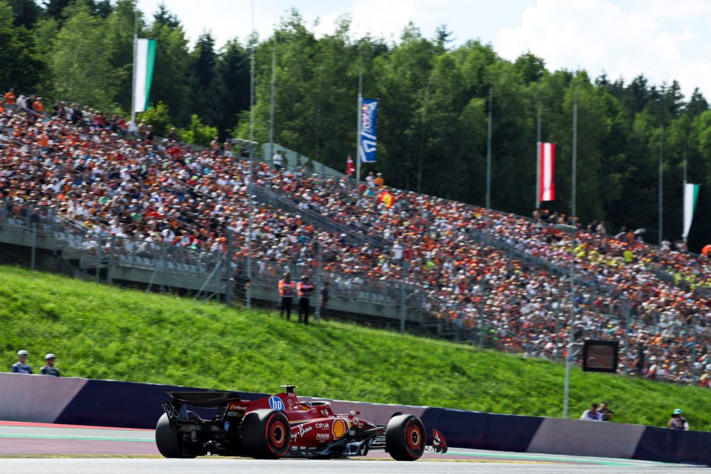 Griglia di partenza del Gp Austria 2024.