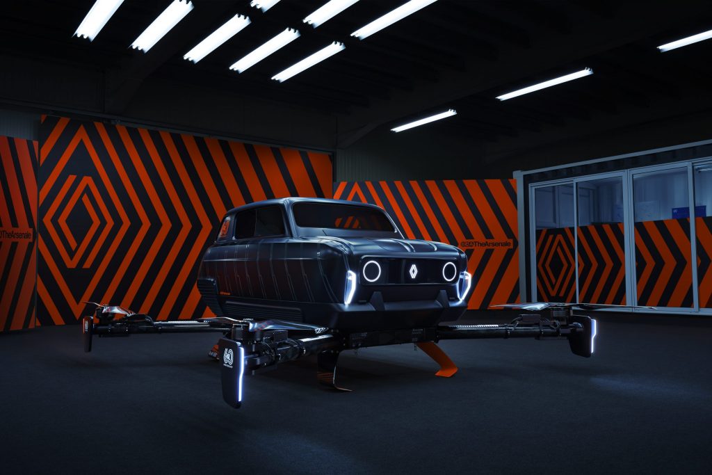 Nuova Renault Air4: l’auto volante