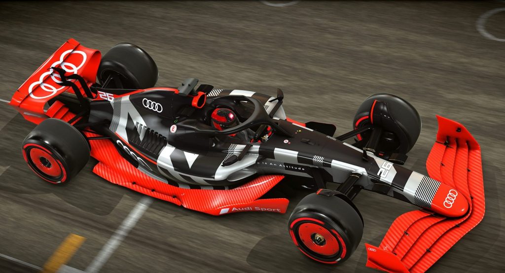 F1 22 Audi, nuovo marchio e nuovo evento