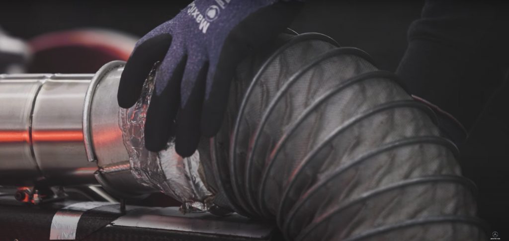 Motore Mercedes F1 2023: ecco il sound