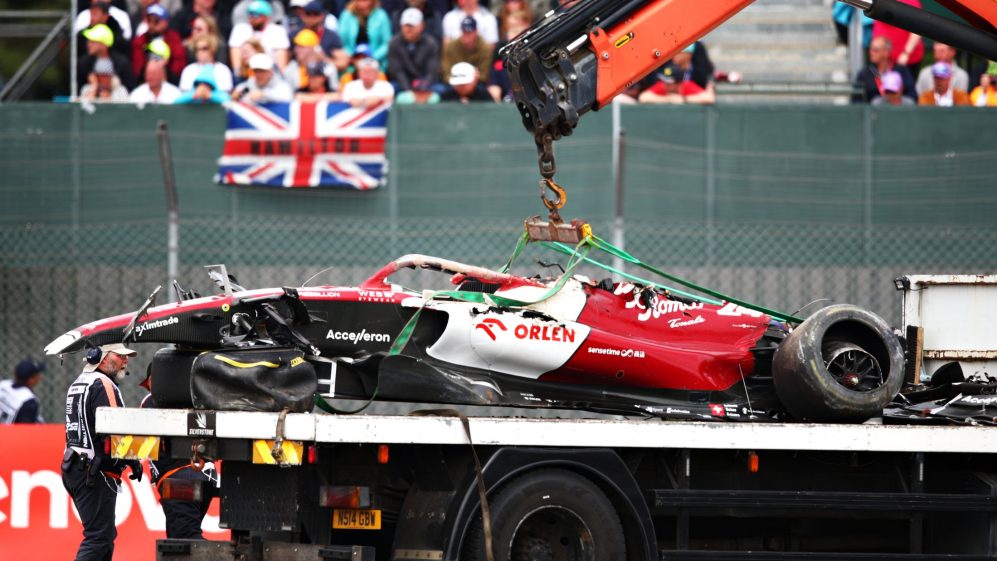 Bruttissimo incidente al Gp di Silverstone 2022