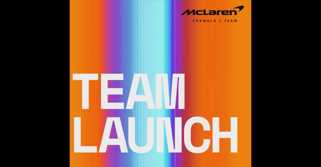 McLaren F1 2023, ecco la data di presentazione