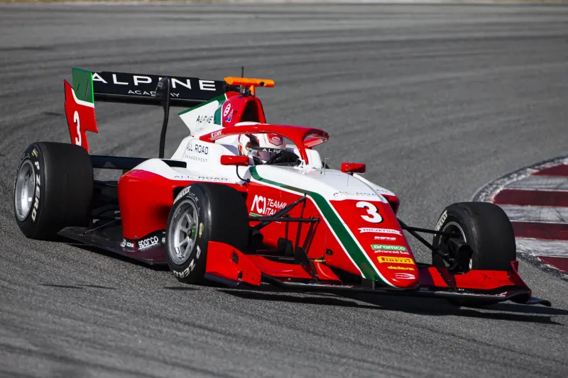 Gabriele Minì in Formula 3 con Prema.