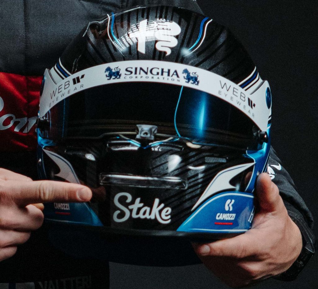 Casco 2023 di Valtteri Bottas
