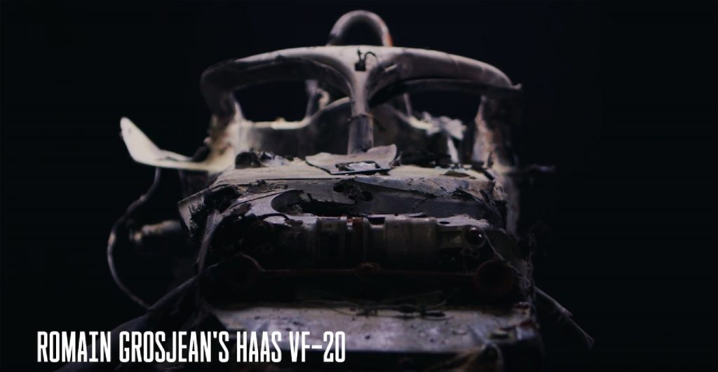 Incidente Grosjean 2020: i resti della vettura verranno mostrati per la prima volta
