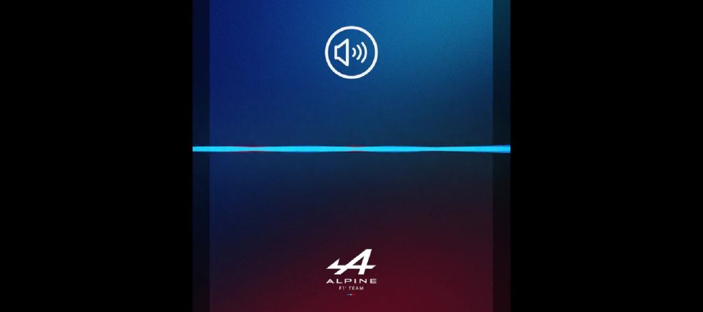 Alpine F1 Team accende il motore della vettura 2022, ecco il sound.