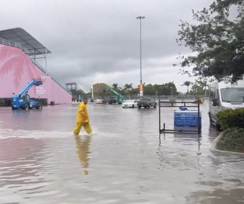 Gp Miami a rischio? Per ora circuito sommerso dalla pioggia