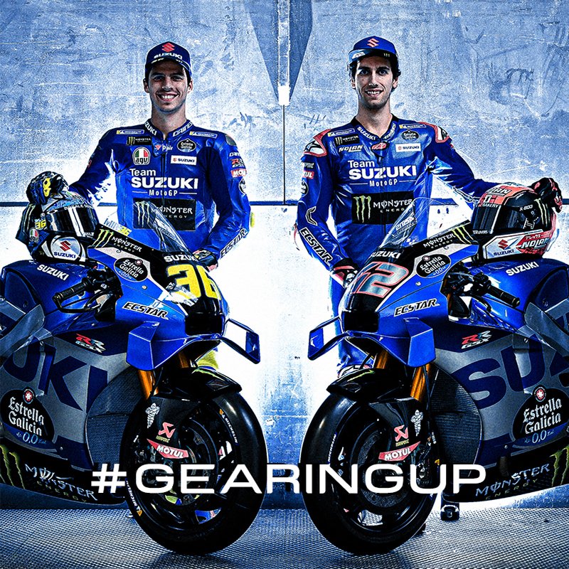 MotoGP: Suzuki svela la nuova moto del 2022