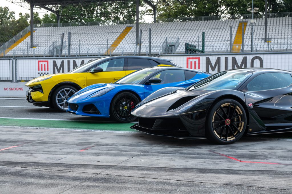 Lotus al MIMO 2023: protagonisti Evija, Emira ed Eletre