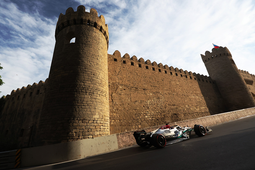 Gp Baku F1 2023, il circus in azione da venerdì.