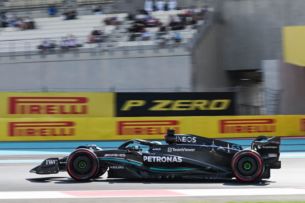 FP3 Abu Dhabi F1 2023: Russell davanti a tutti, Ferrari e Red Bull inspiegabili.
