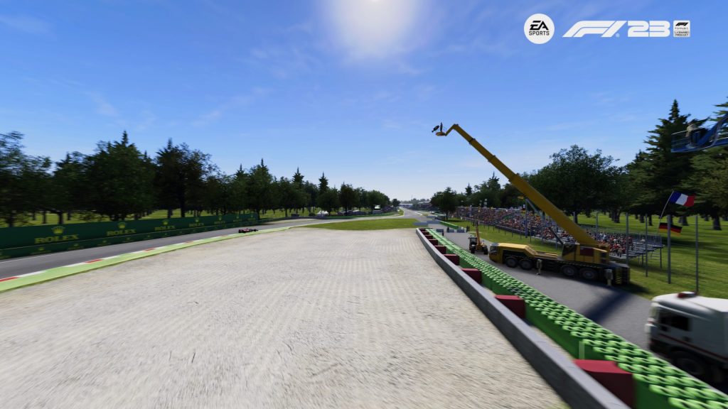 Assetto Monza F1 23, il setup per la pista.