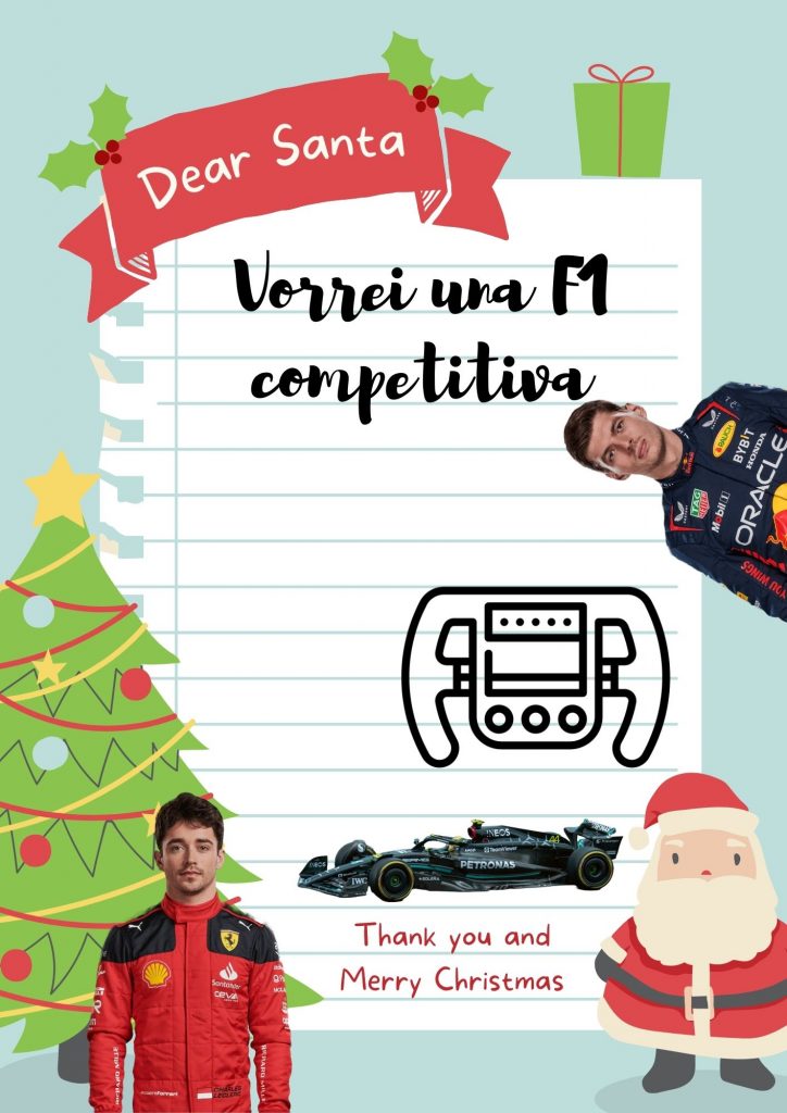 Caro Babbo Natale vorrei una F1…competitiva