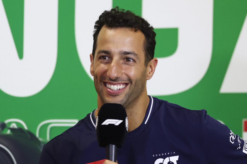 Ricciardo in Ungheria: “Bello essere tornati”.