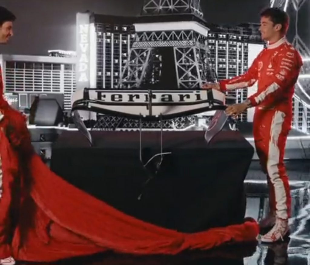 Livrea Ferrari per Las Vegas, nuova ala posteriore.