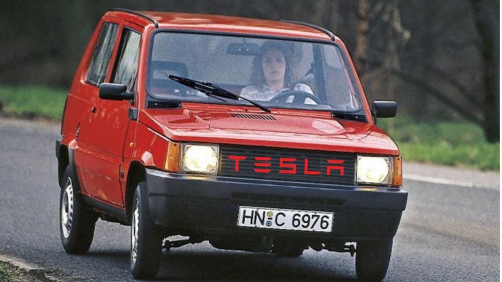 Pandino tesla - fiat - automotore