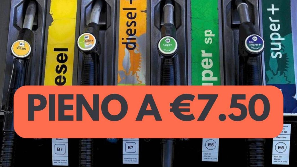 Pieno a 7,50 - automotore